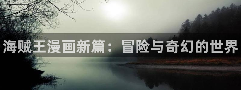 虎虎漫画 汗汗漫画：海贼王漫画新篇：冒险与奇幻的世界